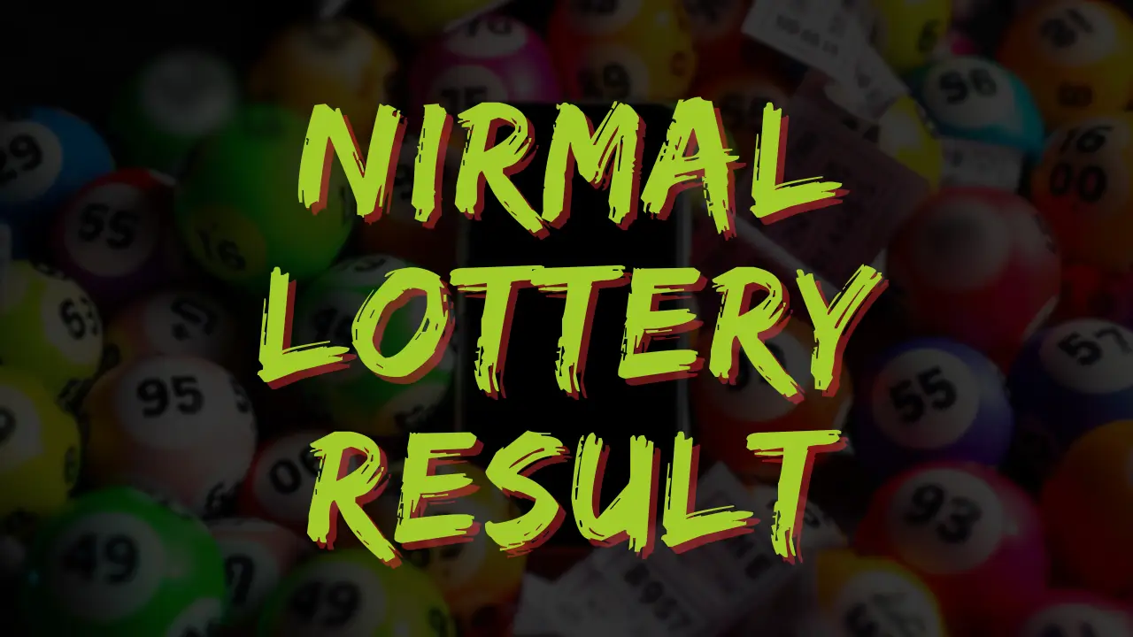 nirmal lottery result
