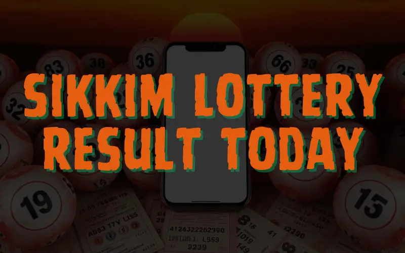 sikkim lottery result today